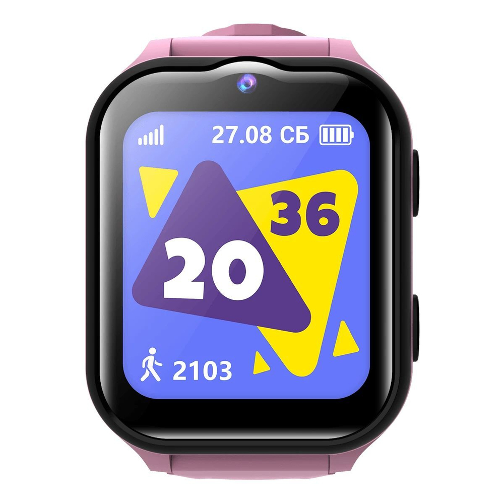 Детские смарт-часы GEOZON SUPERSTAR KIDS G-W24PNK розовый