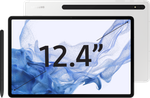 Планшет Samsung Galaxy Tab S8+ 128GB 5G Silver (SM-X806BZSASER)