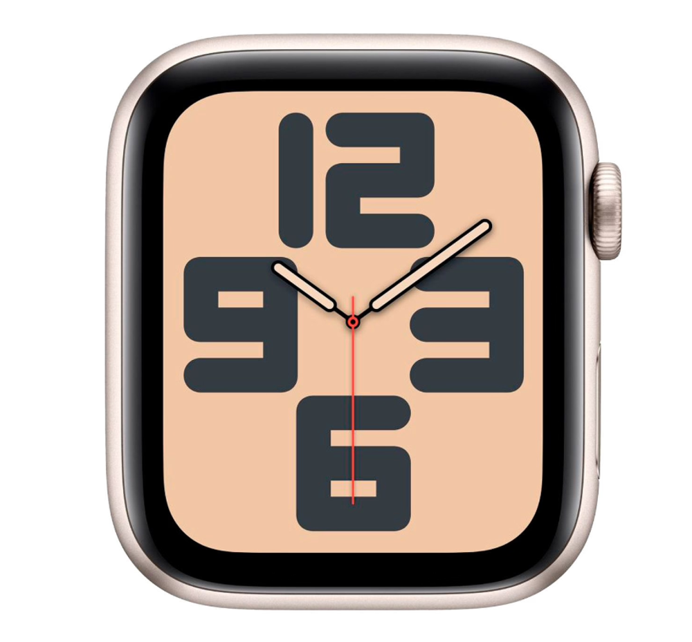 Смарт-часы Apple Watch SE 44mm Starlight Aluminum S/M (2023)