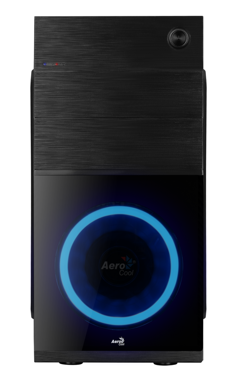 Системный блок SH i5-10400F/H510/DDR4 8Gb/SSD 500Gb/GT 1030 2Gb/ AС CS-105 Blue-Black