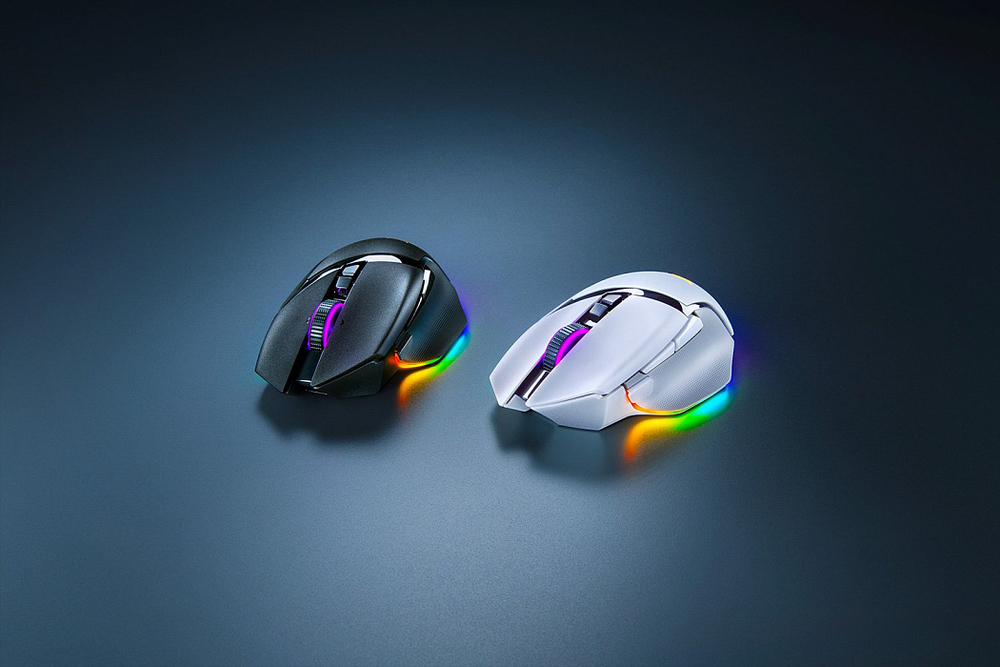 Беспроводная игровая мышь Razer Basilisk V3 Pro белый (RZ01-04620200-R3G1)