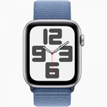 Смарт-часы Apple Watch SE2 44 mm Silver Aluminium Case, Winter Blue Sport Loop