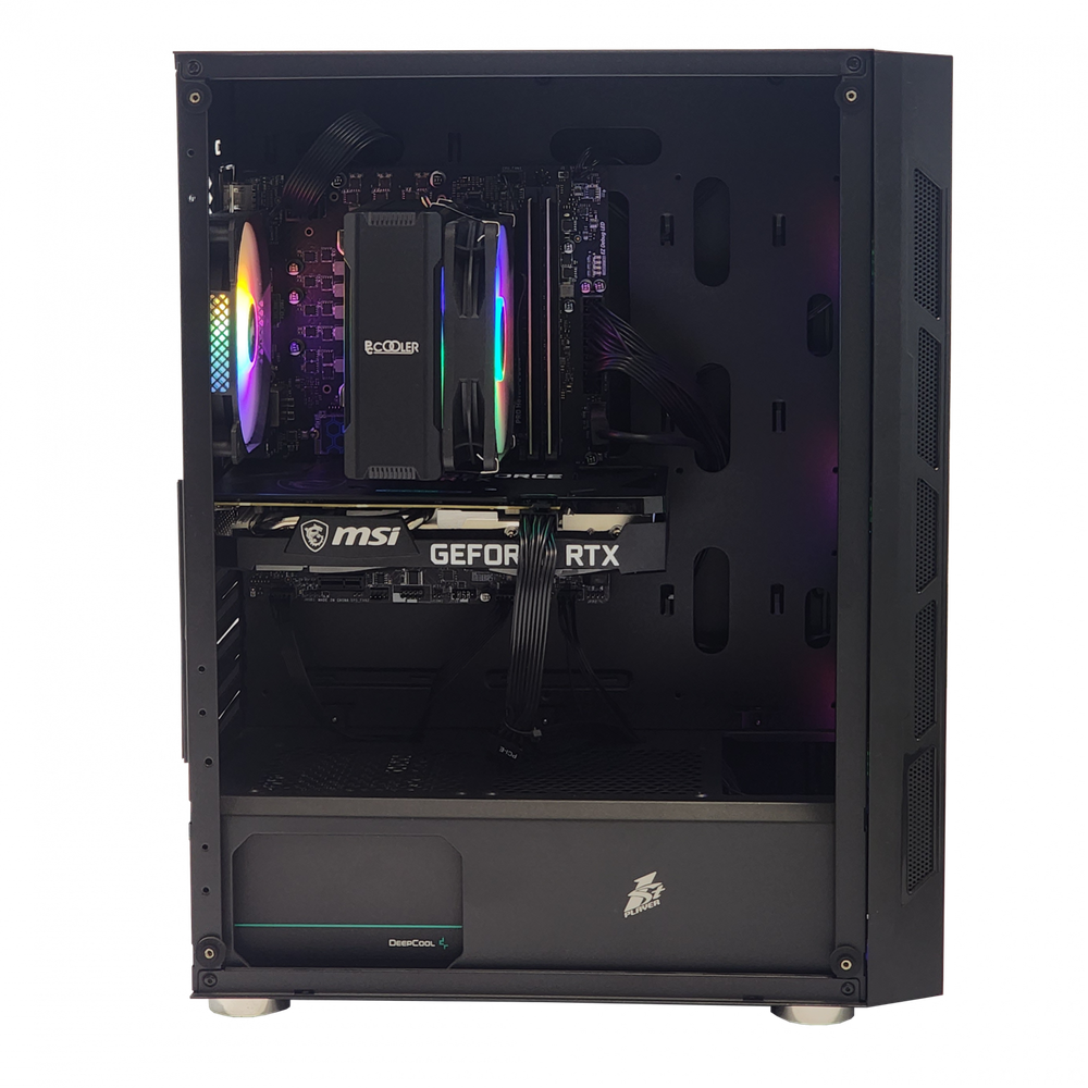 Настольный компьютер Play-PC Topaz i5 10400f + RTX 3050 8 Gb черный (1000036)