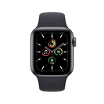 Apple Watch SE GPS 40mm Space Grey Aluminum Case with Midnight Sport Band