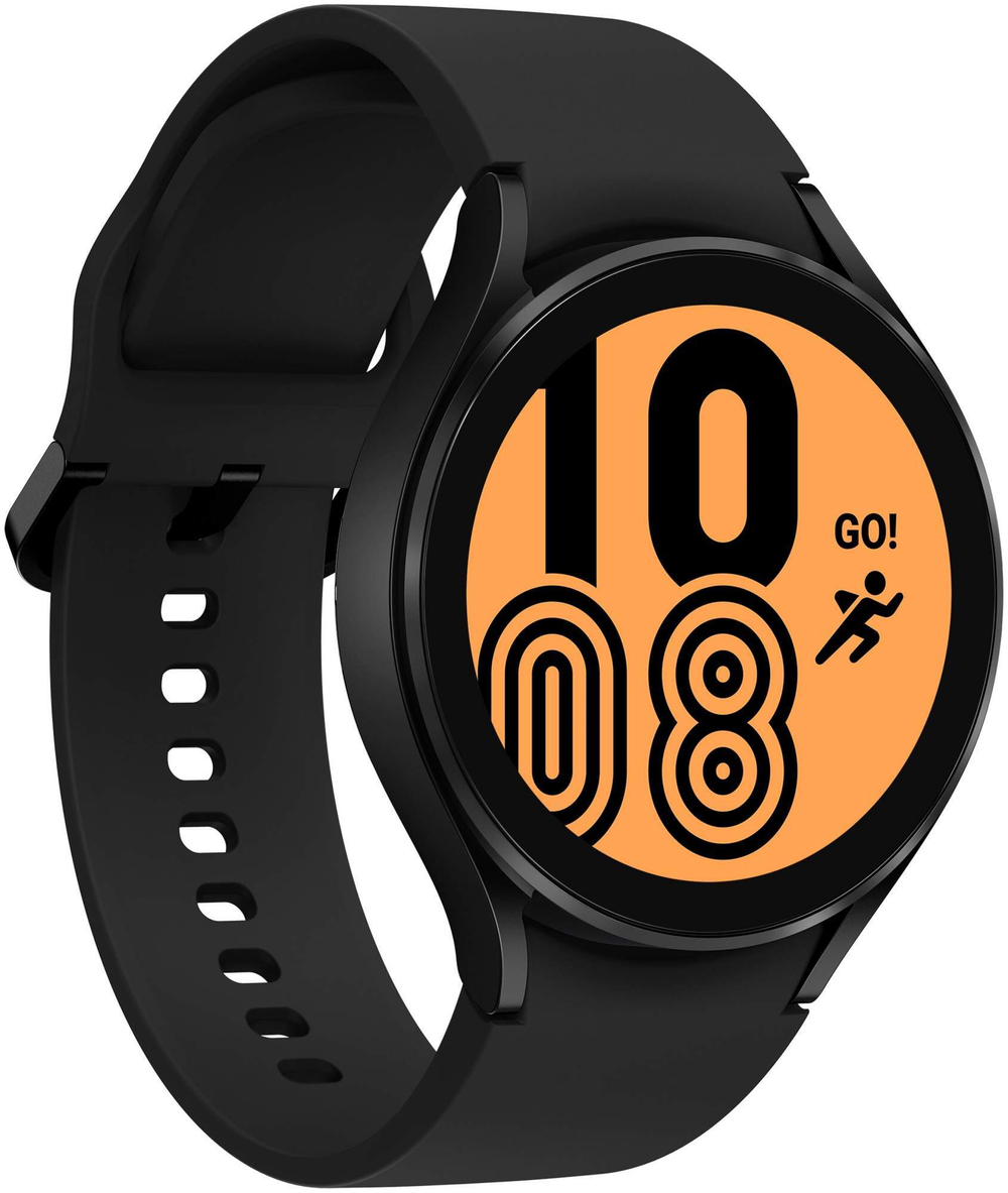 Смарт часы Samsung Galaxy Watch4 44 мм Wi-Fi NFC, чёрный