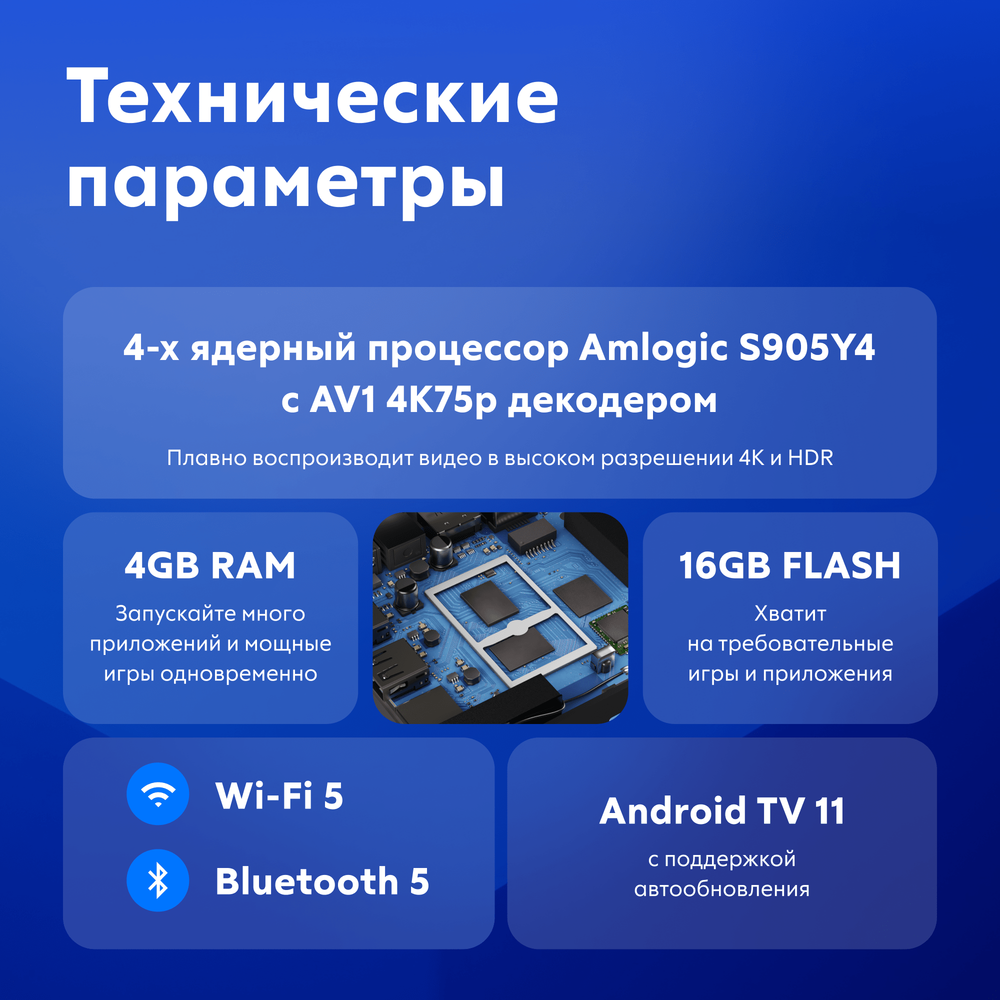 Медиаплеер Movix Pro 4/16 черный