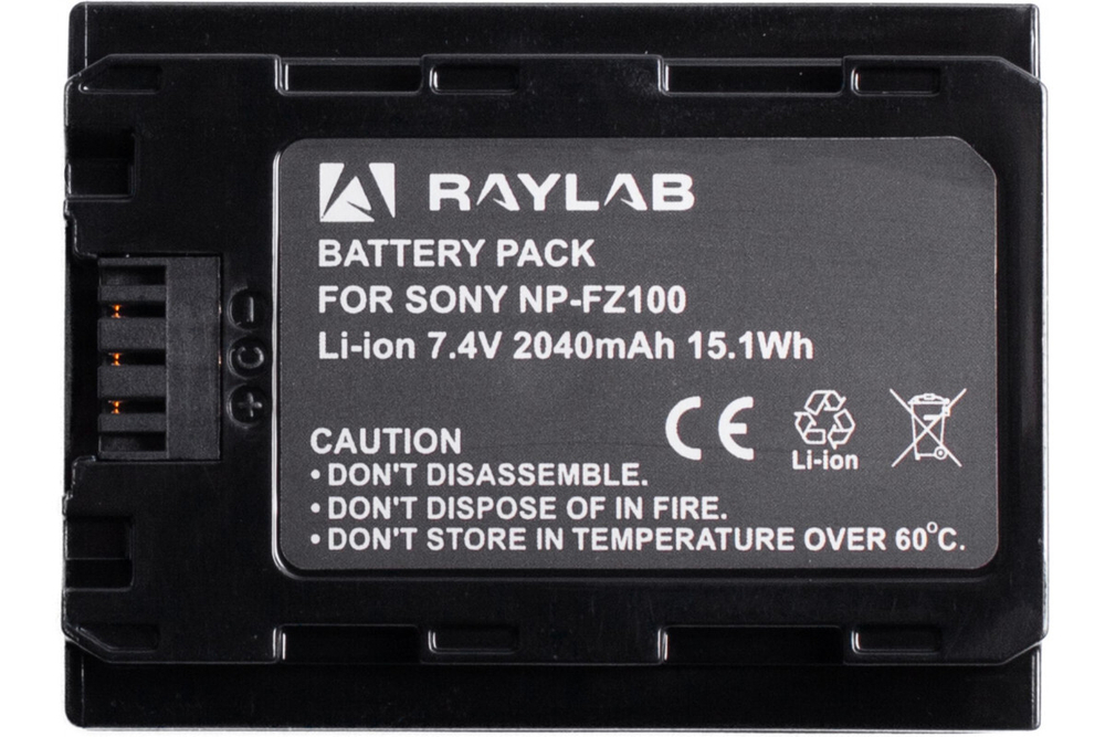 Аккумулятор Raylab RL-FZ100 2040мАч