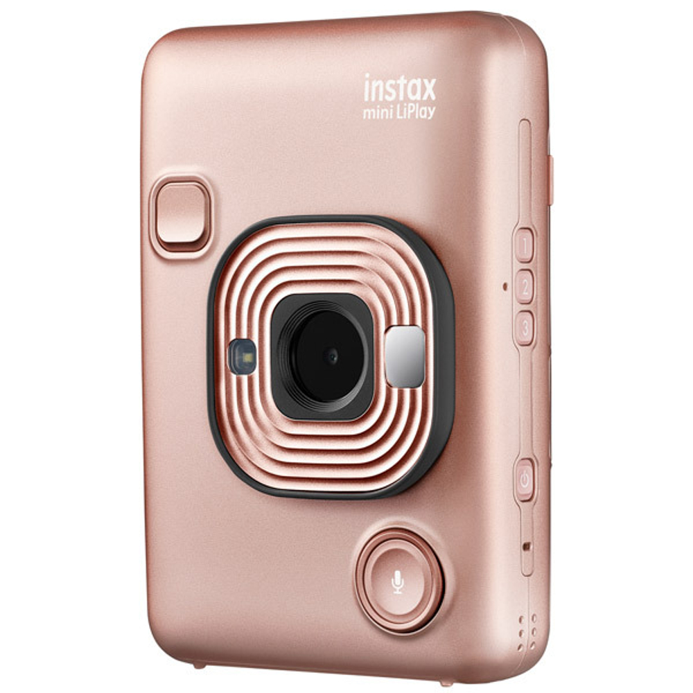 Фотоаппарат моментальной печати Fujifilm Instax Mini Liplay Blush Gold Bundle