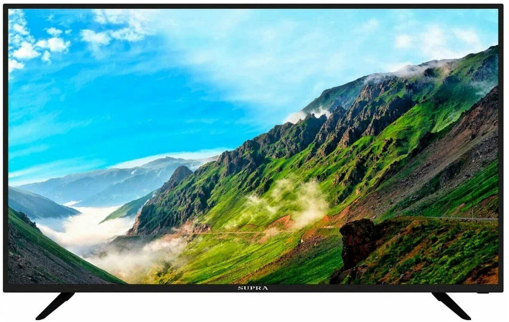 Телевизор LED Supra 65" STV-LC65ST0045U черный/черный 4K Ultra HD 60Hz