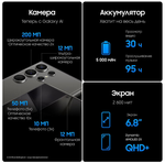 Смартфон Samsung S24 Ultra 12/512GB Cobalt Violet