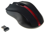 Беспроводная мышь OKLICK 615MW Red/Black