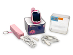 Часы Smart Baby Watch Wonlex KT22 + переносной аккумулятор, розовый
