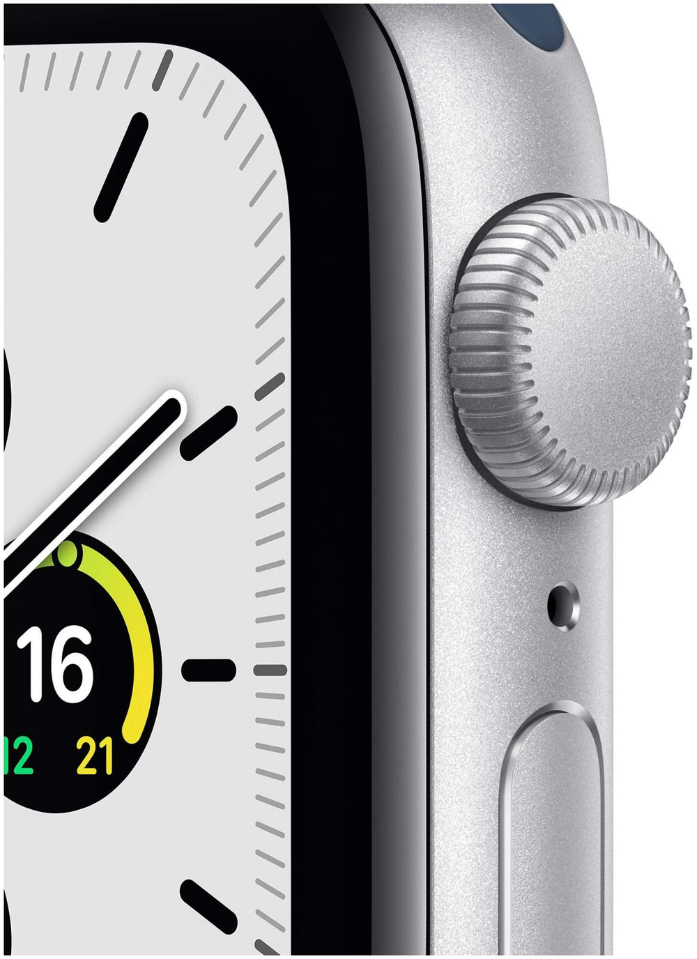 Смарт-часы Apple Watch SE 2021 40mm Silver with Abyss Blue Sport Band (mkny3/a)