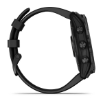 Часы Garmin Fenix 7X Solar титановый серый с черным ремешком