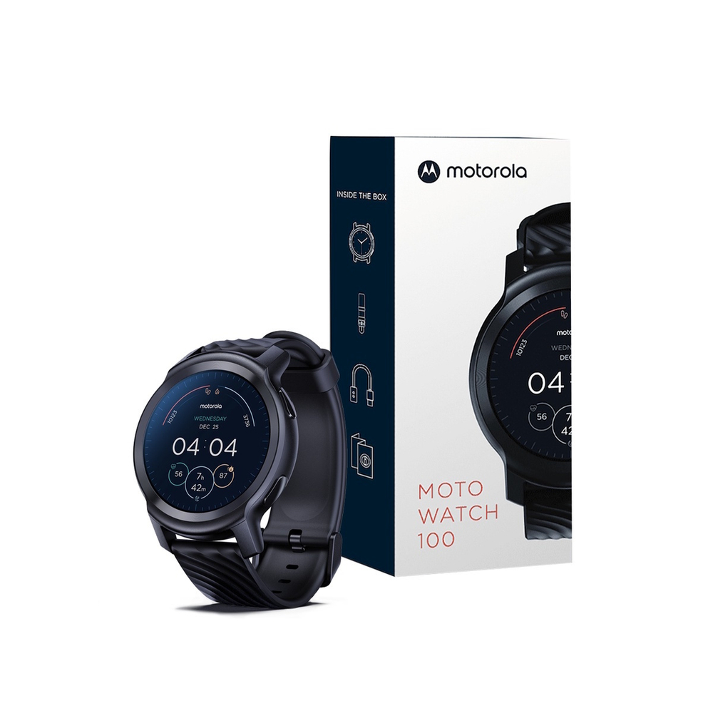 Смарт-часы Motorola Moto Watch 100 Phantom Black