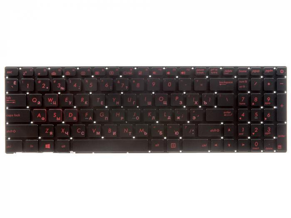 Клавиатура для ноутбука Asus G771/N551/ROG GL552JX/GL552VW (0KNB0-662BRU00)