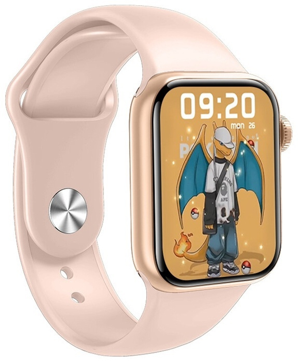 Смарт часы M26 Plus Smart Watch 44mm, золотистый