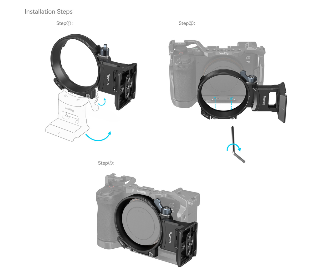 Площадка для штатива SmallRig 4424