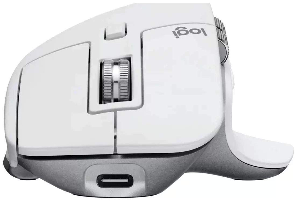 Беспроводная мышь Logitech MX Master 3S белый, серый (910-006566/910-006560)