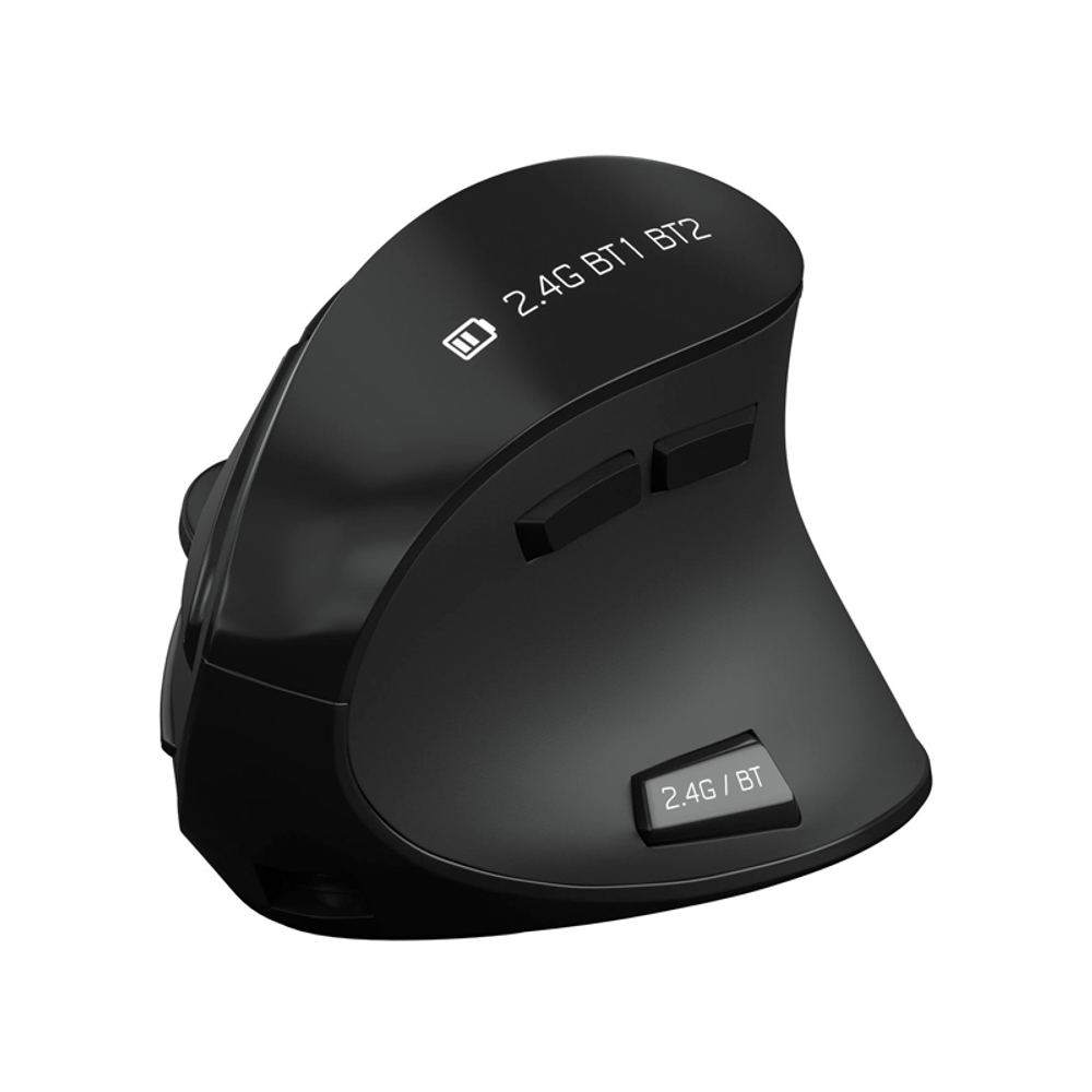 Беспроводная вертикальная мышь OKLICK 990MW Black