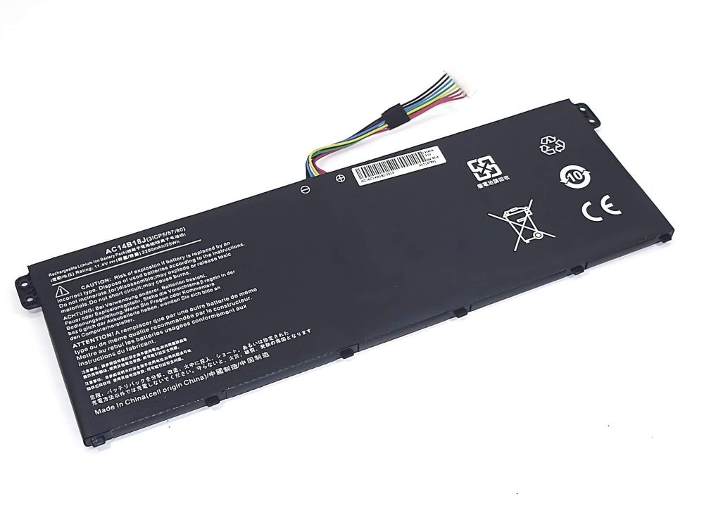 Аккумулятор для ноутбука Acer V3-111 E3-111 E3-112 ES1-511 (11.4V 2200mAh)  AC14B18J