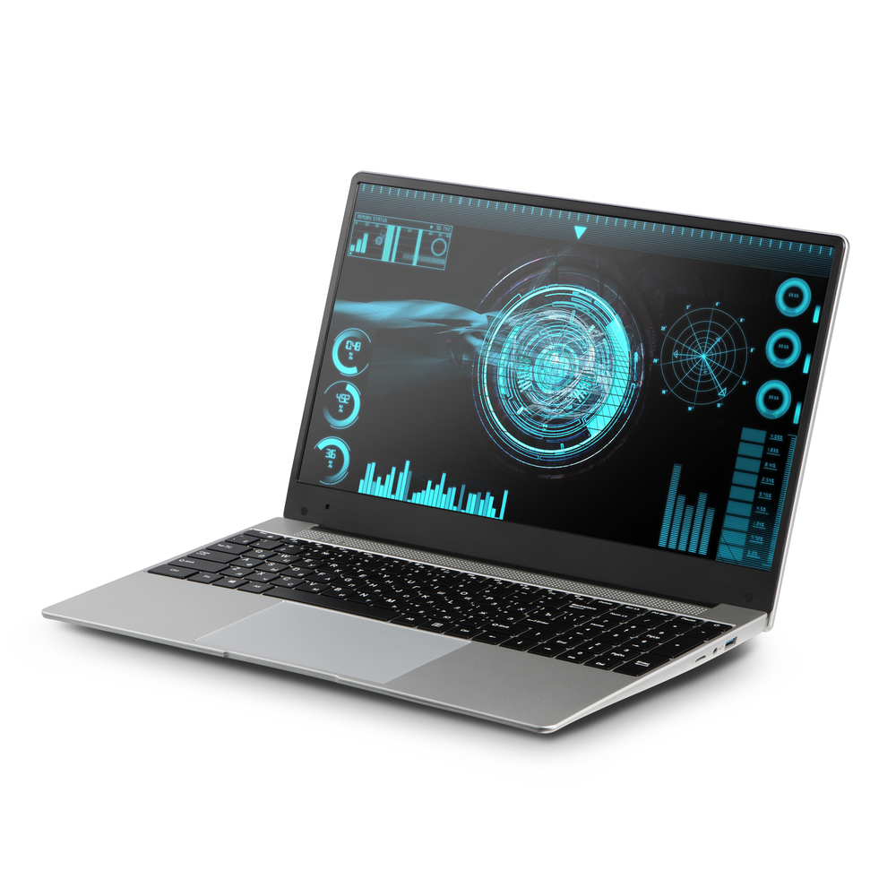 Ноутбук Azerty RB-1550 Silver (120-0511)