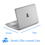 Ноутбук Azerty AZ-1505 Silver (120-0251)