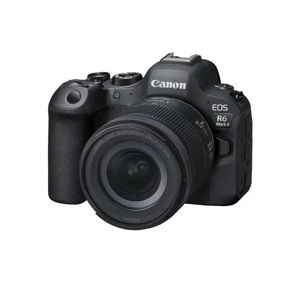 Фотоаппарат Canon EOS R6 Mark II Kit RF 24-105mm F4-7.1 IS STM, черный