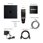 Смарт-приставка Wink SWITRON-i12A 2/8 черный