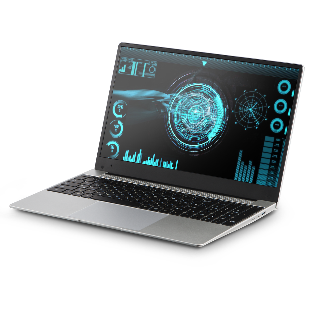 Ноутбук Azerty RB-1552 Silver (120-0615)