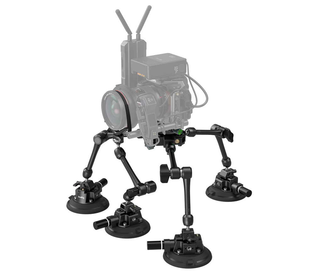 Комплект держателей SmallRig 3565 4-Arm Suction Cup Kit