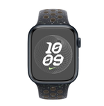 Смарт-часы Apple Watch S9 45mm Midnight Aluminium Sky Nike Sport M/L (MR9L3)
