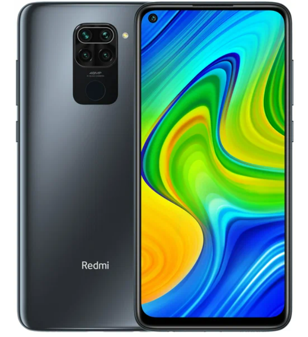 Смартфон Xiaomi Redmi Note 9 4/128 GB глобальная версия Dual Nano SIM черный