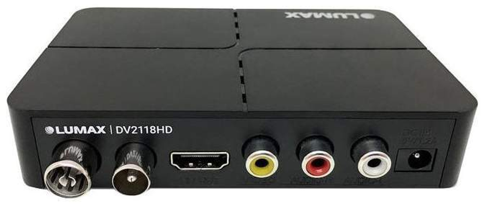 DVB-T2 приставка Lumax DV-2118HD Black/Grey