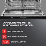 Встраиваемая посудомоечная машина KUPPERSBERG GS 6057
