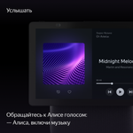 Умная колонка Яндекс Станция Дуо Макс с Алисой с Zigbee Black (YNDX-00055BLK)