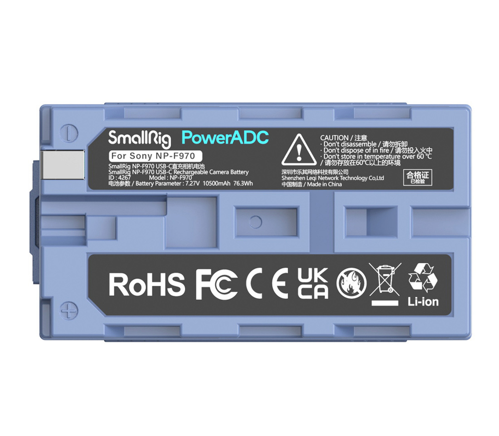 Аккумулятор для видеокамеры SmallRig NP-F970 10500 мА/ч