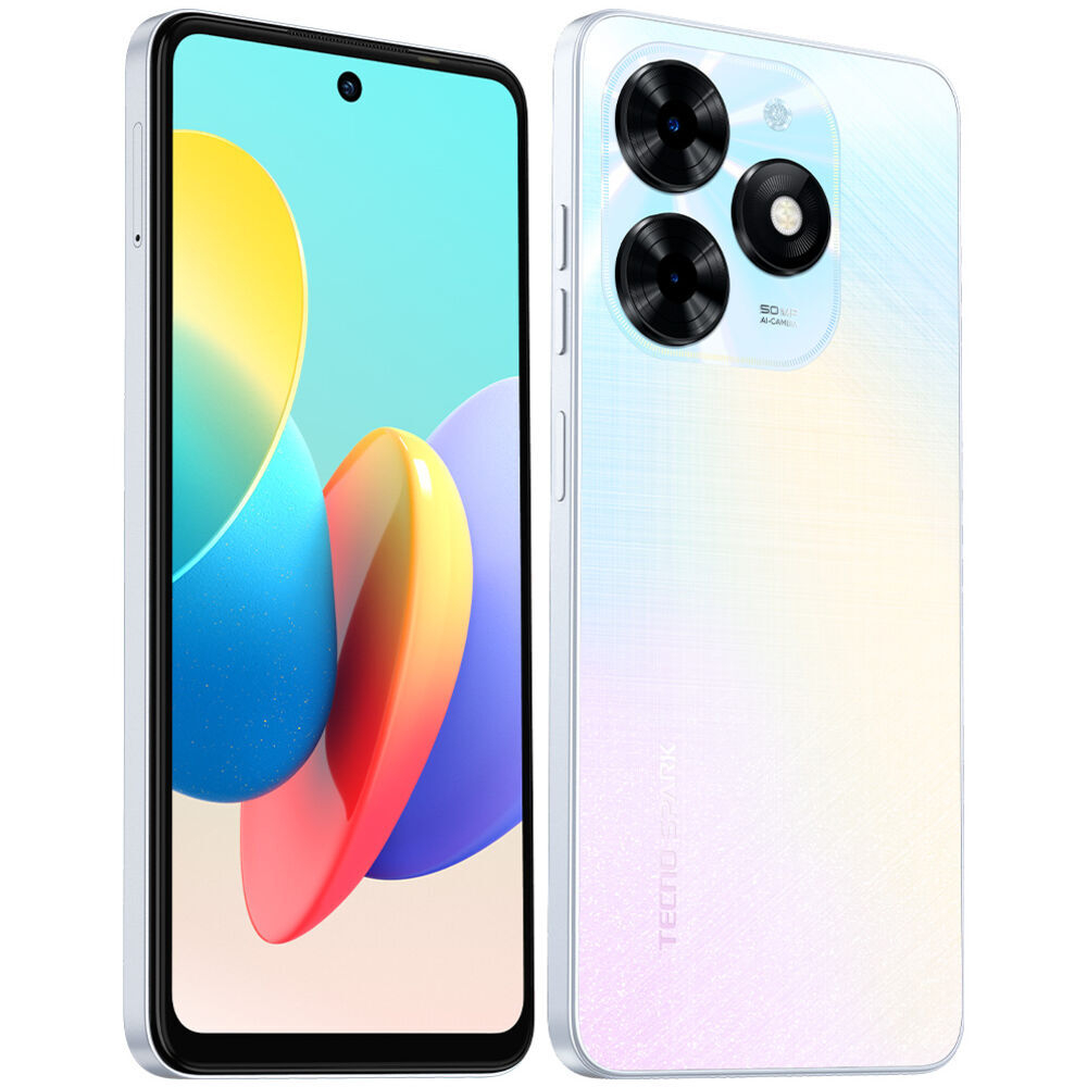 Смартфон Tecno Spark 20c 4/256GB Mystery White