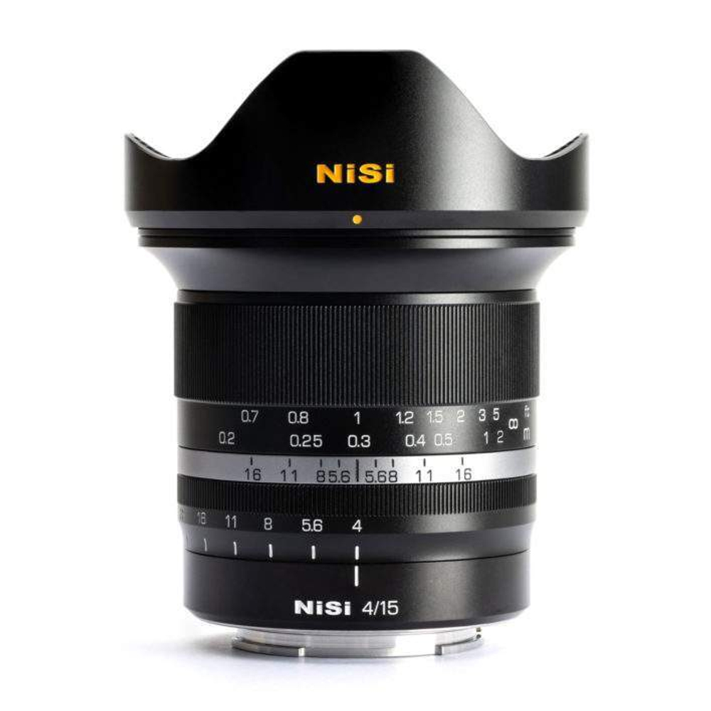 Объектив NiSi 15мм f4 FF Aspherical для камер с байонетом Sony Canon RF-Mount