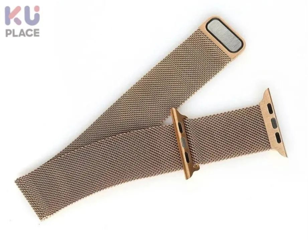 Смарт часы Smart Watch M16 mini с ремешком миланская петля, золотой