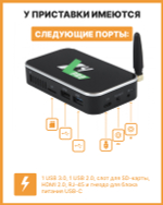 Смарт-приставка UGOOS Ugoos x4 pro 4/32 Gb 4/32 черный
