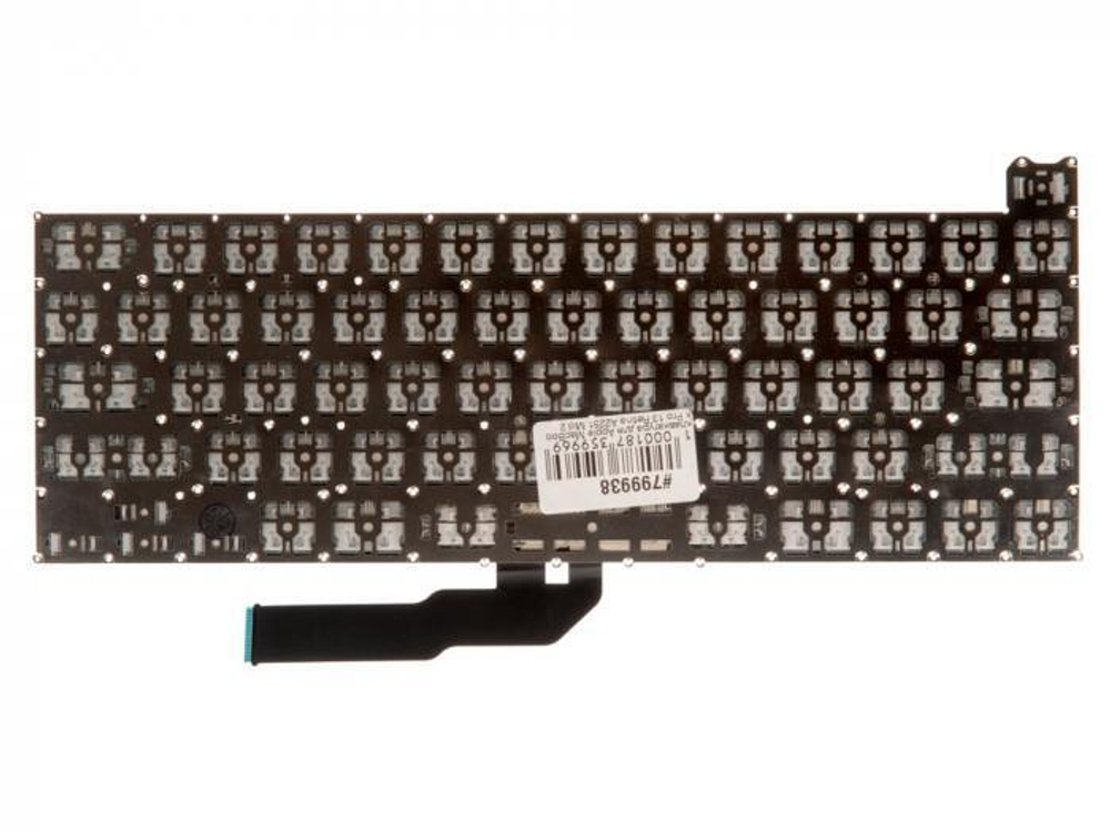 Клавиатура для Apple MacBook Pro 13 Retina A2251 Mid 2020 прямой Enter RUS
