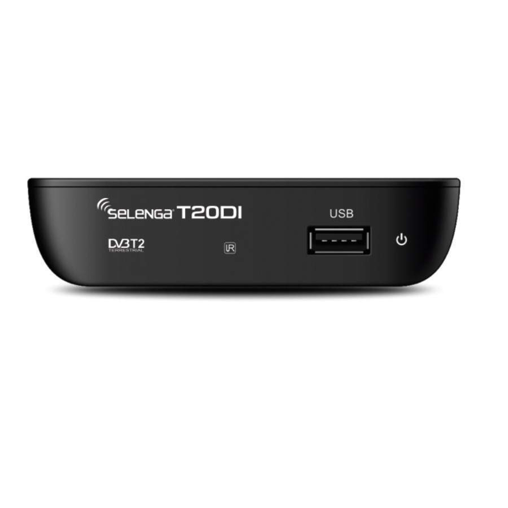 DVB-T2 приставка Selenga T20DI Black