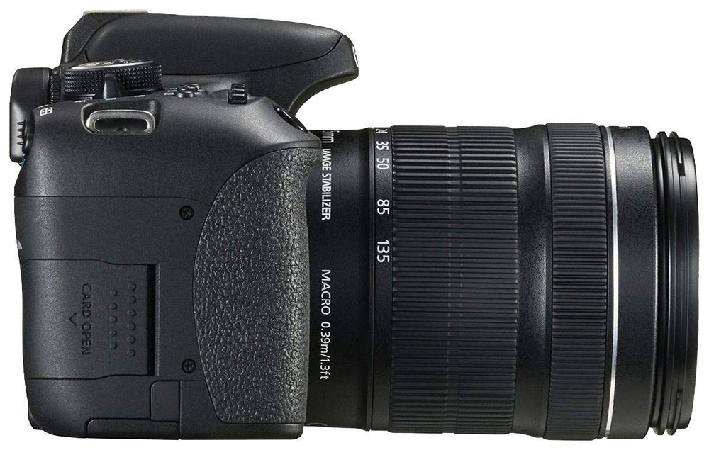 Фотоаппарат зеркальный Canon EOS 750D 18-135mm IS STM Black