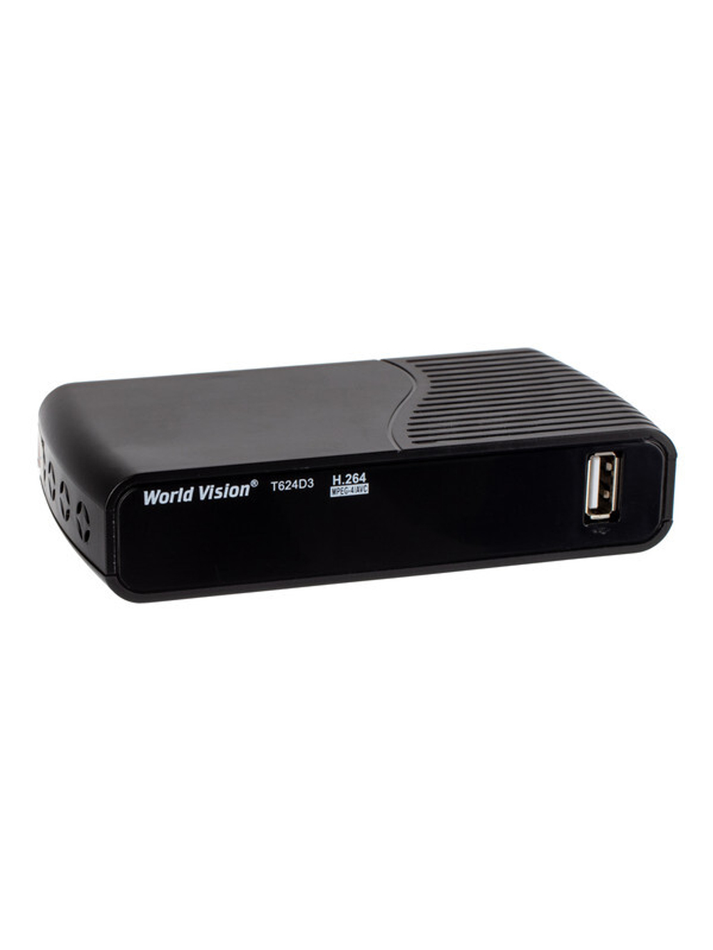 DVB-T2 приставка World Vision T624 D3 Black