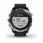 Умные часы Garmin Descent MK2, 1.4&quot;, Wi-Fi, стальной серый/черный