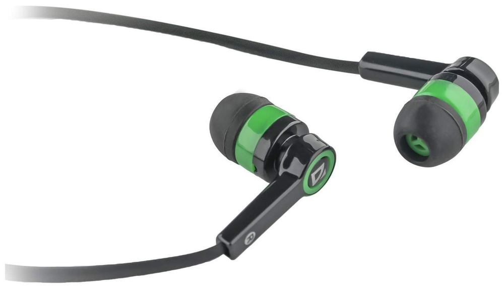 Наушники Defender Pulse 420 Green/Black