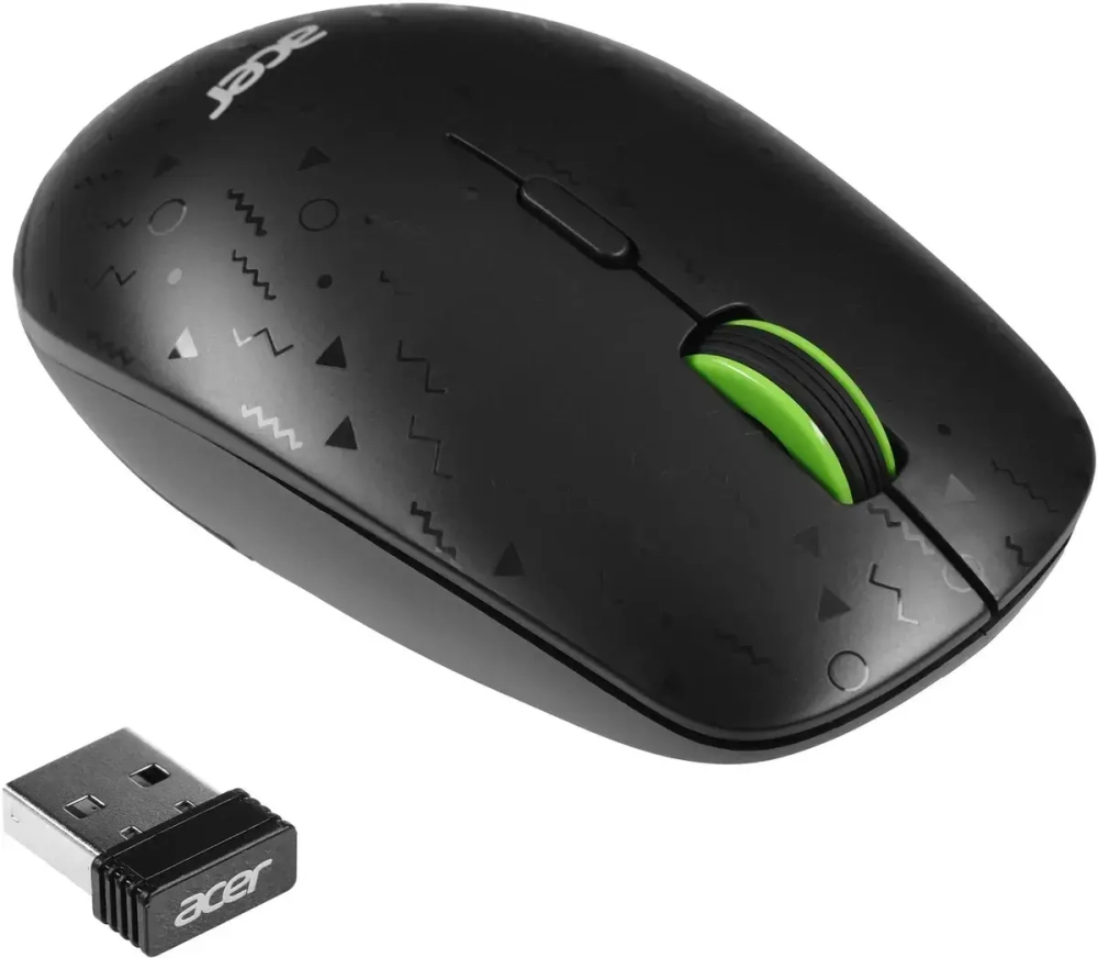 Беспроводная мышь Acer OMR307 черный (zl.mcecc.022)