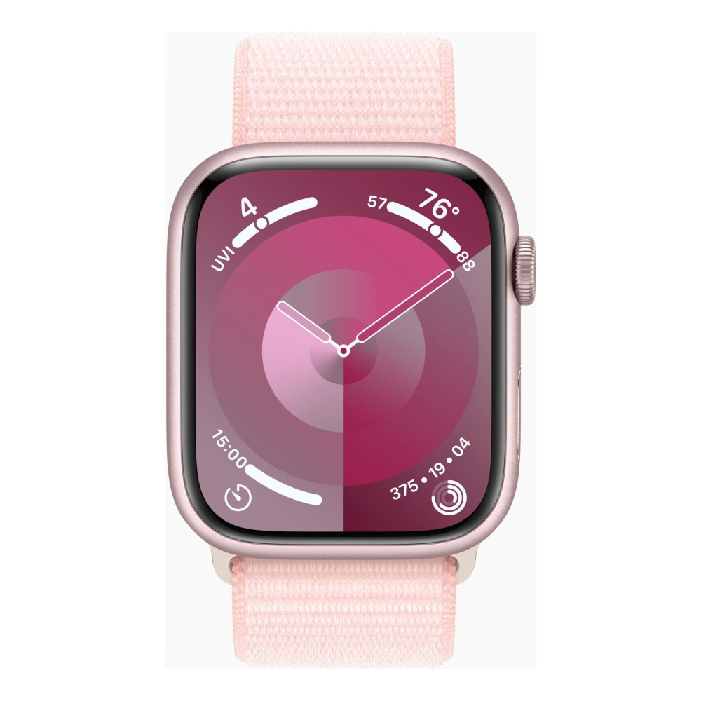 Смарт-часы Apple Watch Series 9 45 мм pink Sport loop размер 145-220 мм