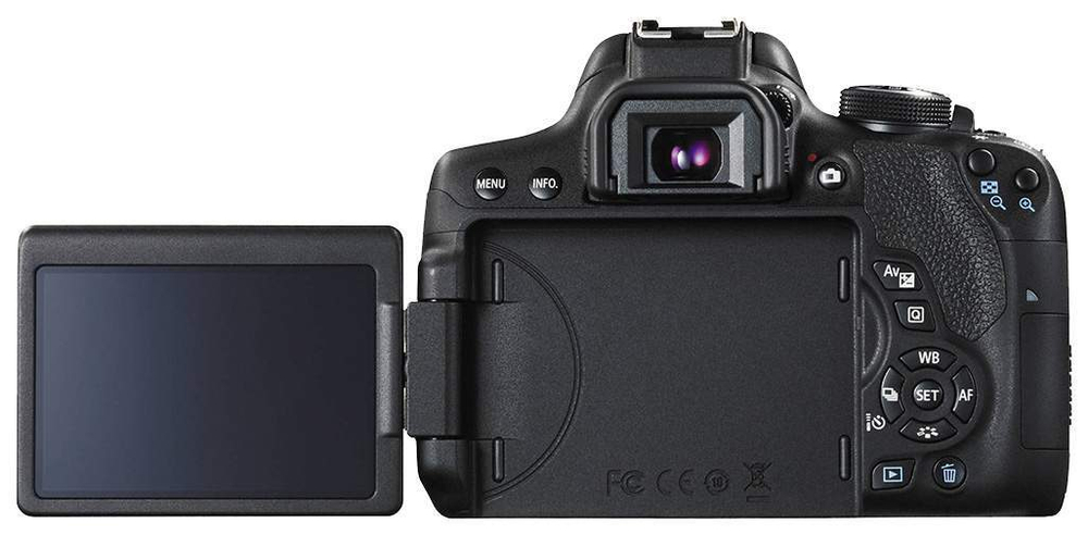 Фотоаппарат зеркальный Canon EOS 750D 18-55mm IS STM Black